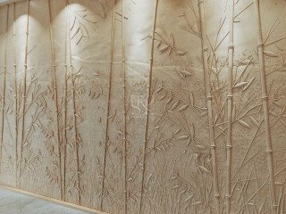 Bamboo Design Wall