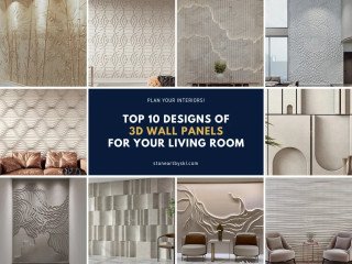 3D Wall Panels for Your Living Room