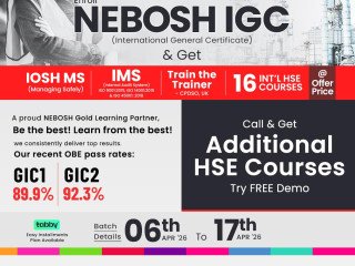 NEBOSH IGC Course in Ajman – Start Your HSE Career!