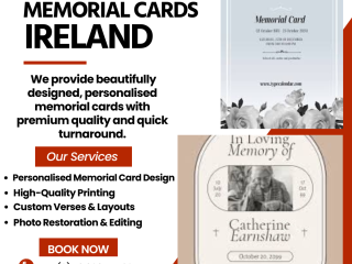 Personalised Keepsakes from Irish Memory Cards