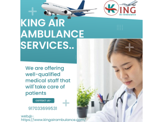 Air Ambulance Service in Dibrugarh BY King- Rapid Response with Affordable Price