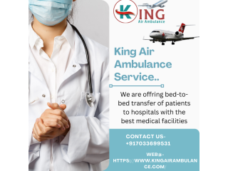 Air Ambulance Service in Guwahati by King- Life support Facilities