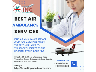 Air Ambulance Service in Bhopal By King- Well-Planned Evacuation Serviceable