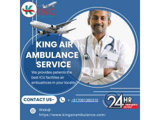 Air Ambulance Service in Darbhanga by King- Get Top-Class Medical Facilities