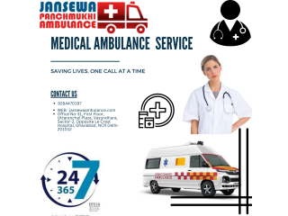Ambulance Service in Darbhanga, Bihar By Jansewa- Well Equipped Medical Rescue Transport