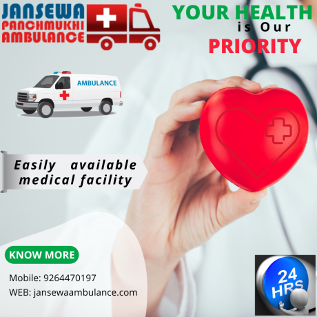ambulance-service-in-gaya-bihar-by-jansewa-comfortable-and-suitable-medical-journey-big-0