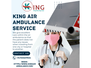 Air Ambulance Service in Bhopal by King- Provides Highly Skilled Medical Staff