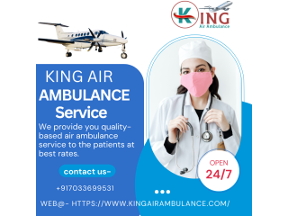 Air Ambulance Service in Raipur by King- Trustworthy and Cost-Effective