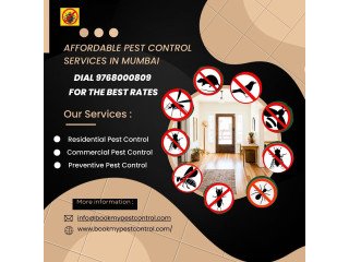 Affordable Pest Control Services in Mumbai | Dial 9768000809 for the Best Rates