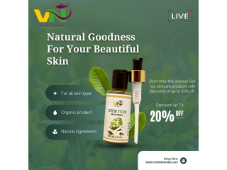 Buy Herbal Neem Tulsi Face Wash - 110 ml | Vivid Naturally