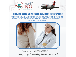 Air Ambulance Service in Pune by King- Well Trained Medical Staff