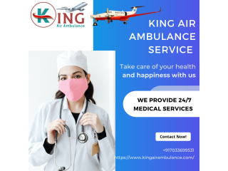 Air Ambulance Service in Kolkata by King- Most Trusted Medical Aircraft