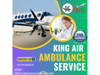 Air Ambulance Service in Bhubaneswar by King- 24*7 Available for Patients Transportation