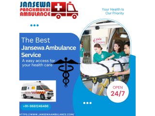 For Availing Ambulance Service in Bhagalpur Quickly Contact Jansewa Panchmukhi