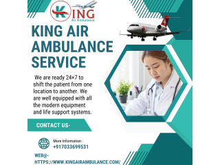 Multi Specialty Air Ambulance in Patna  by King Air