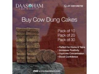 Organic cow dung cake amazon