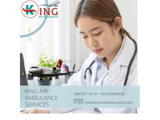 Air Ambulance Service in Bhubaneswar by King- Stress-Free Medium
