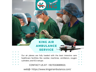 Air Ambulance Service in Guwahati by King- Delivering a Safe Medical Transportation
