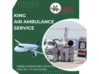 King Air Ambulance Service in Jabalpur with Advanced Care Equipment