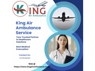 Rapid Transportation Air Ambulance Service in Amritsar by King