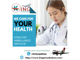 Air Ambulance Service in Bhubaneswar by King- Well Equipped with Medical Services