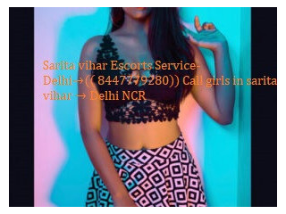 Call Girls in Acharya Niketan, Delhi ꧁*｡ﾟ+91-8447779280}Escorts Service24×7 in Delhi NCR NC