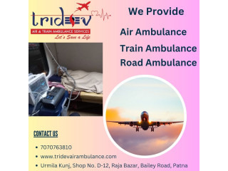 Need Tridev Air Ambulance in Varanasi with Medical Support