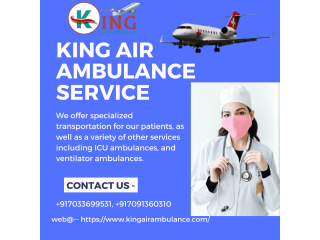 Air Ambulance Service in Gorakhpur by King- World-Class Air Ambulance Service