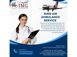 Dedicated Medical Evacuation Air Ambulance Service in Nagpur by King