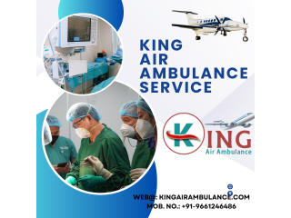 HEALTHCARE AIR AMBULANCE SERVICE IN DARBHANGA BY KING