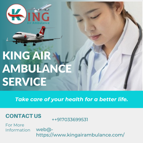 air-ambulance-service-in-bangalore-by-king-247-assistance-with-doctors-and-para-medical-staffs-big-0