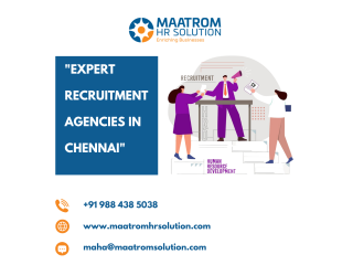 "Expert Recruitment Agencies in Chennai"