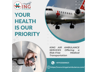 Air Ambulance Service in Raipur by King- Non-risky journey Provided