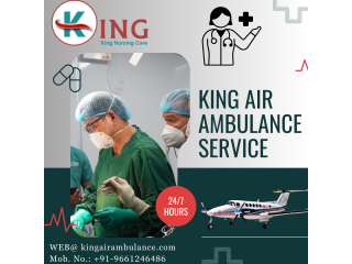 KING AIR AMBULANCE SERVICE IN AGRA – SAFE RIDE
