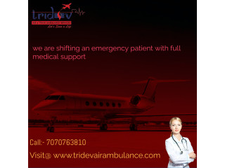 Tridev Air Ambulance in Guwahati - Smoothly Transport Patients