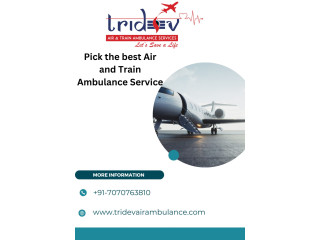 The Fastest and Safest Mode of Transportation - Tridev Air Ambulance in Ranchi