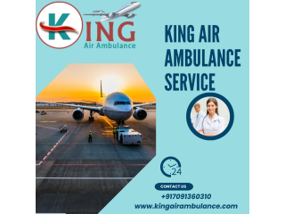 Finest King Air Ambulance Service in Agartala with ICU Facility