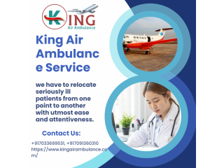 Air Ambulance Service in Guwahati by King- Excellent and Trouble-free