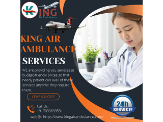 Expert Medical Team Air Ambulance Service in Patna by King