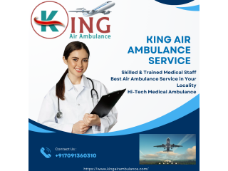 Up-to-Date Medical Tools Air Ambulance Service in Chennai by King