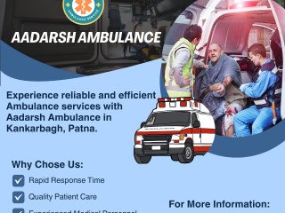 Aadarsh Ambulance: ICU Ambulance Service in Kankarbagh