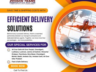 Best Transportation Services in Delhi | Zoomin Trans 9968156053