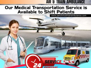 Avail of Panchmukhi Air Ambulance Services in Patna with Apt Medical Facility