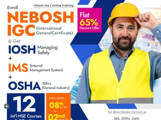 Advance Your Safety Career: NEBOSH IGC with Exclusive HSE Bundle!