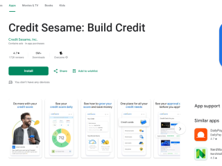 Install and register in the Credit Sesame App!