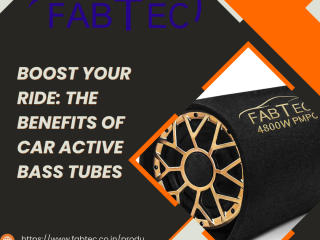 Boost Your Ride: The Benefits of Car Active Bass Tubes