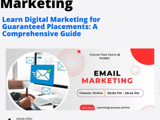 Learn Digital Marketing for Guaranteed Placements: A Comprehensive Guide