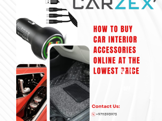 How to Buy Car Interior Accessories Online at the Lowest Price