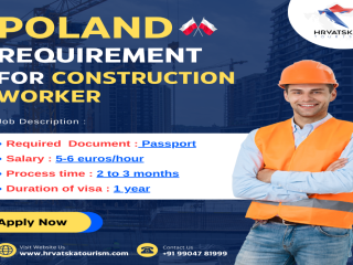 Poland Requirement For Construction  Worker