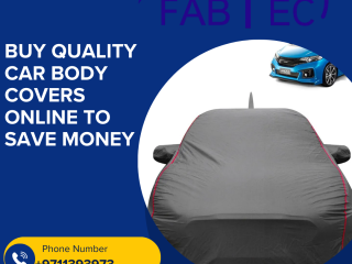 Buy Quality Car Body Covers Online to Save Money